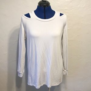Kenneth Cole Reaction Cold- Shoulder Top